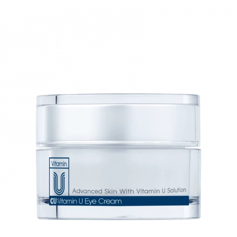 CU SKIN Vitamin U Eye Cream 16g - Крем з вітаміном U, пептидами і волюфiлiном проти зморшок навколо очей CU SKIN Vitamin U Eye Cream 16g - Крем з вітаміном U, пептидами і волюфiлiном проти зморшок навколо очей